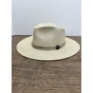 Vintage Stetson Steadfast Straw Hat, Large